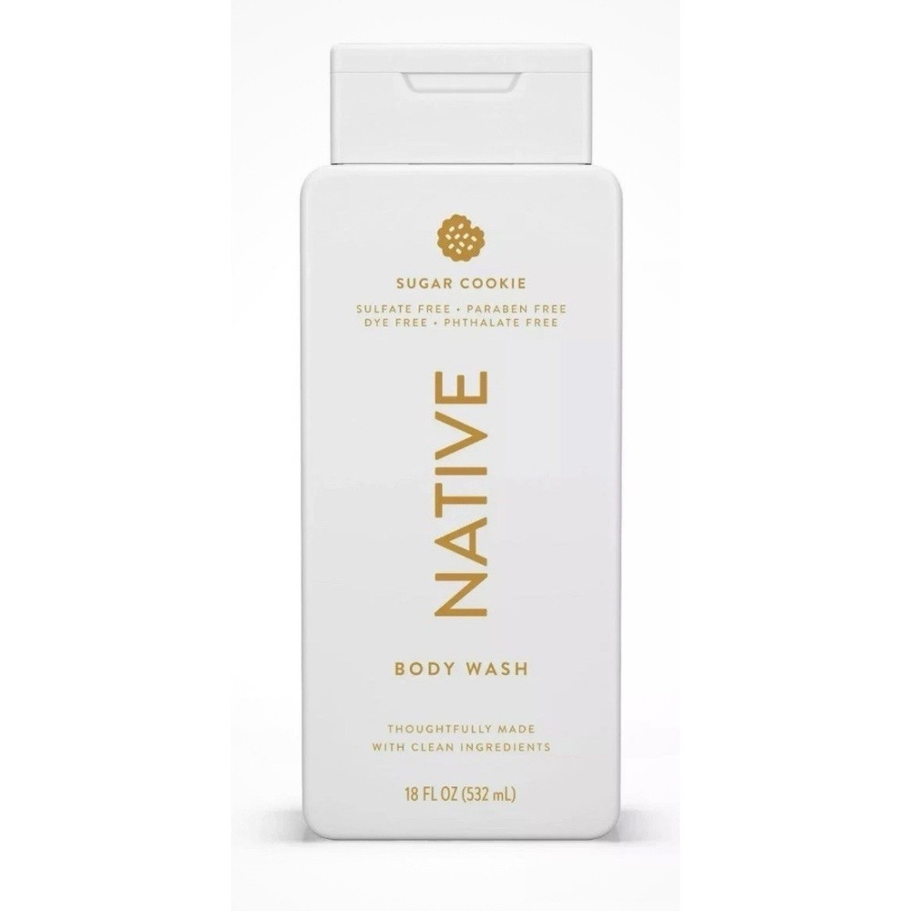 Native Sugar Cookie Christmas Holiday Ltd Edition Body Wash Shower Cleanser Wash